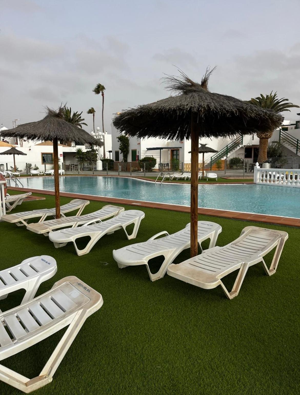 Cozy Apartment In Centric Area At Caleta De Fuste With Air Conditioner Exterior foto